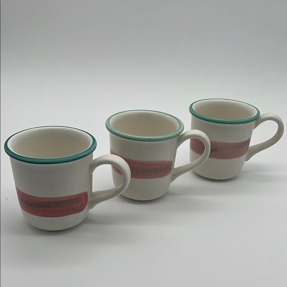 Southwest Style Stoneware Mugs Mirage by Treasure Craft (Set of 3) - Picture 1 of 10